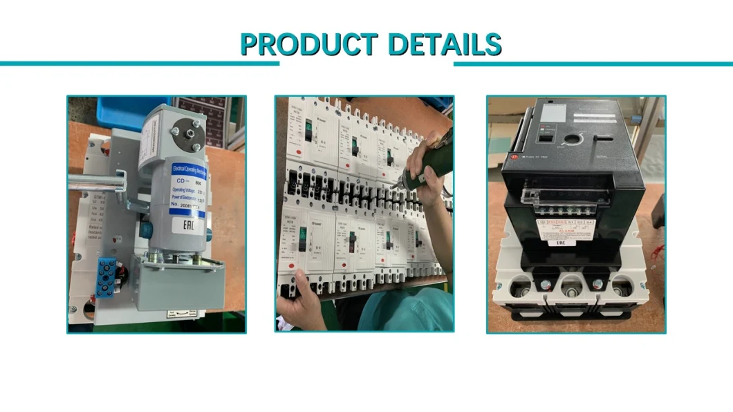 Gtm1-63 3p/4p Moulded Case Circuit Breaker MCCB with IEC60947-2