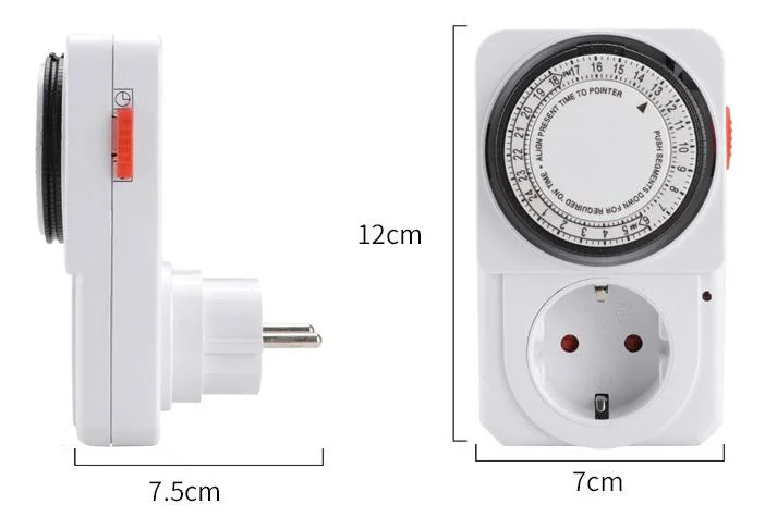 Ts814 EU Standard Antiflaming Mechanical Timer Switch