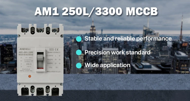 Andeli Am1-250L/3300 Series Moulded Case Circuit Breaker 160 AMP MCCB