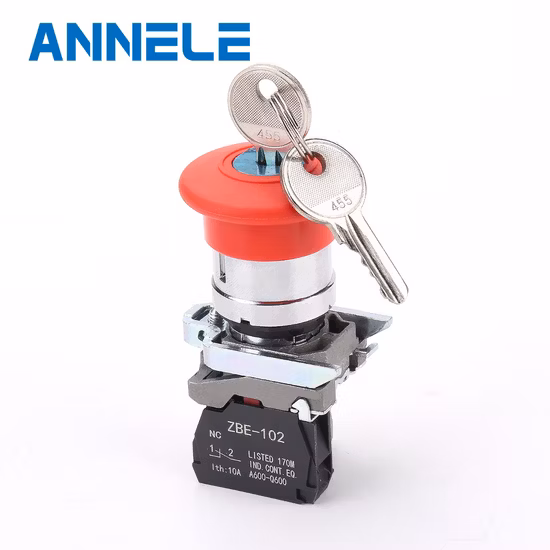 Xb4 푸시 풀 버섯 푸시 버튼