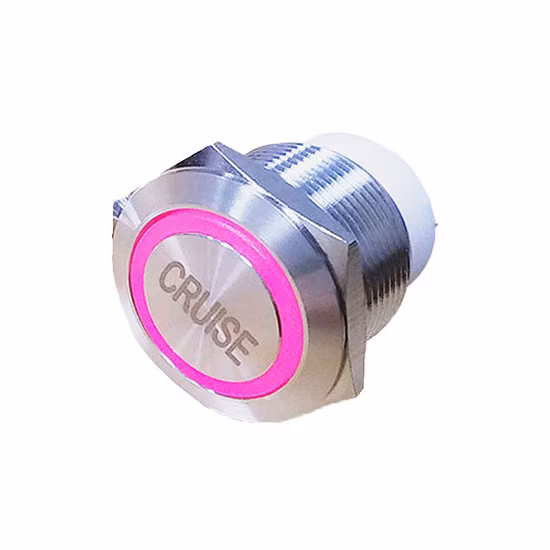 Wd 25mm 방수 고전류 전원 버튼 헤비 듀티 금속 푸시 버튼 스위치