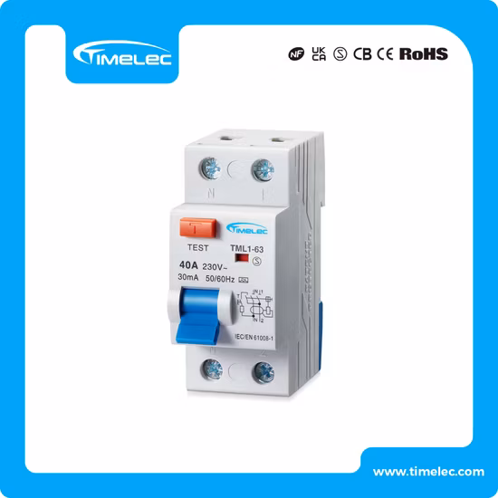 3SL6 Sassin 40A 잔류 전류 회로 차단기 RCCB